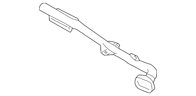 27811CR900 Деталь DEFROSTER NOZZLE, RIGHT