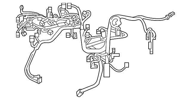 82121-74100 Деталь ENGINE HARNESS