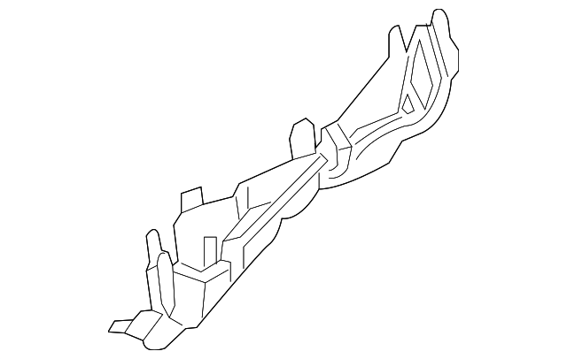 82663-74020 Деталь LOWER COVER, RIGHT