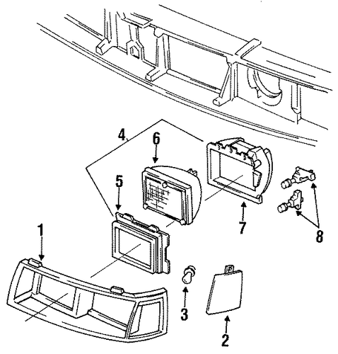 Electra HEADLAMP COMPONENTS 2