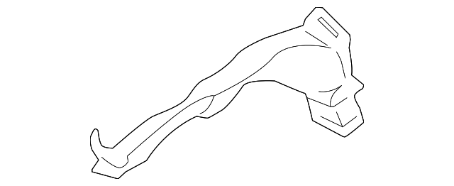 64229184145 Деталь AIR DUCT, LEFT