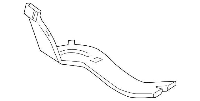 64229175040 Деталь AIR DUCT, RIGHT