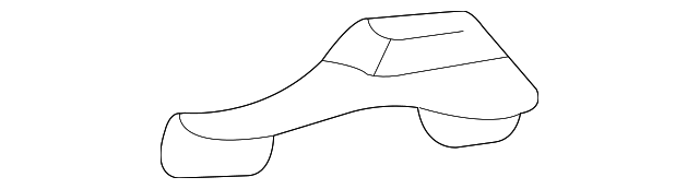 53866-12020 Деталь FENDER SEAL, RIGHT