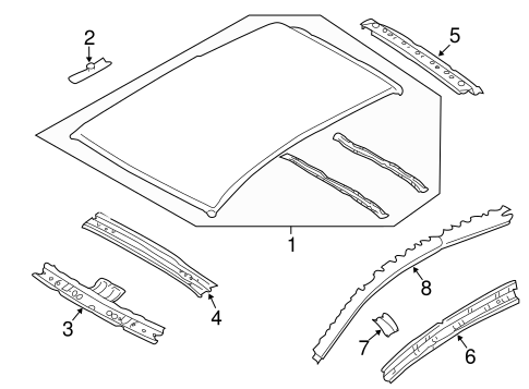 Impreza ROOF & COMPONENTS