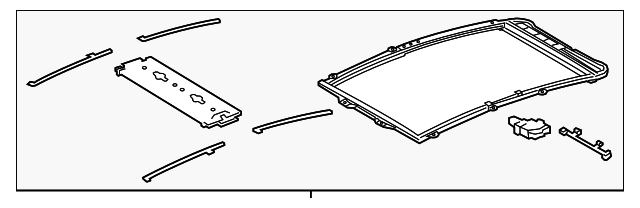 63250-47022-B1 Деталь SUNROOF ASSY