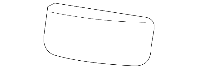 68009995AA Деталь MIRROR GLASS, LEFT