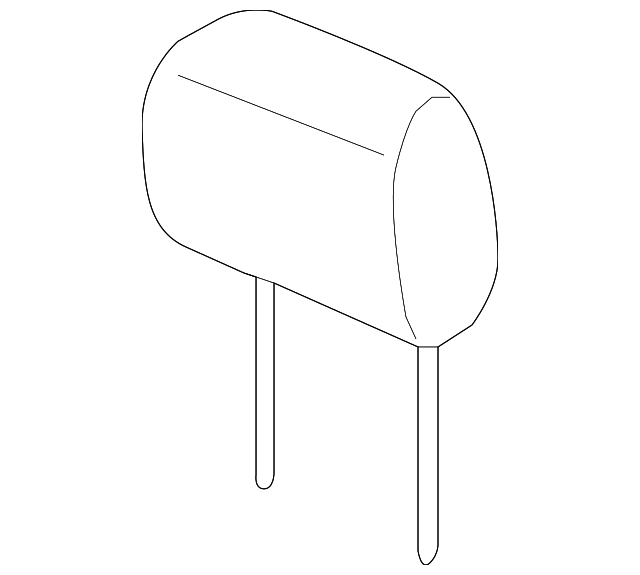 7N0-881-901-A-YCG Деталь HEADREST, LEFT