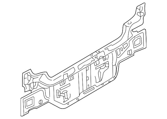 69100-2D010 Деталь REAR BODY PANEL