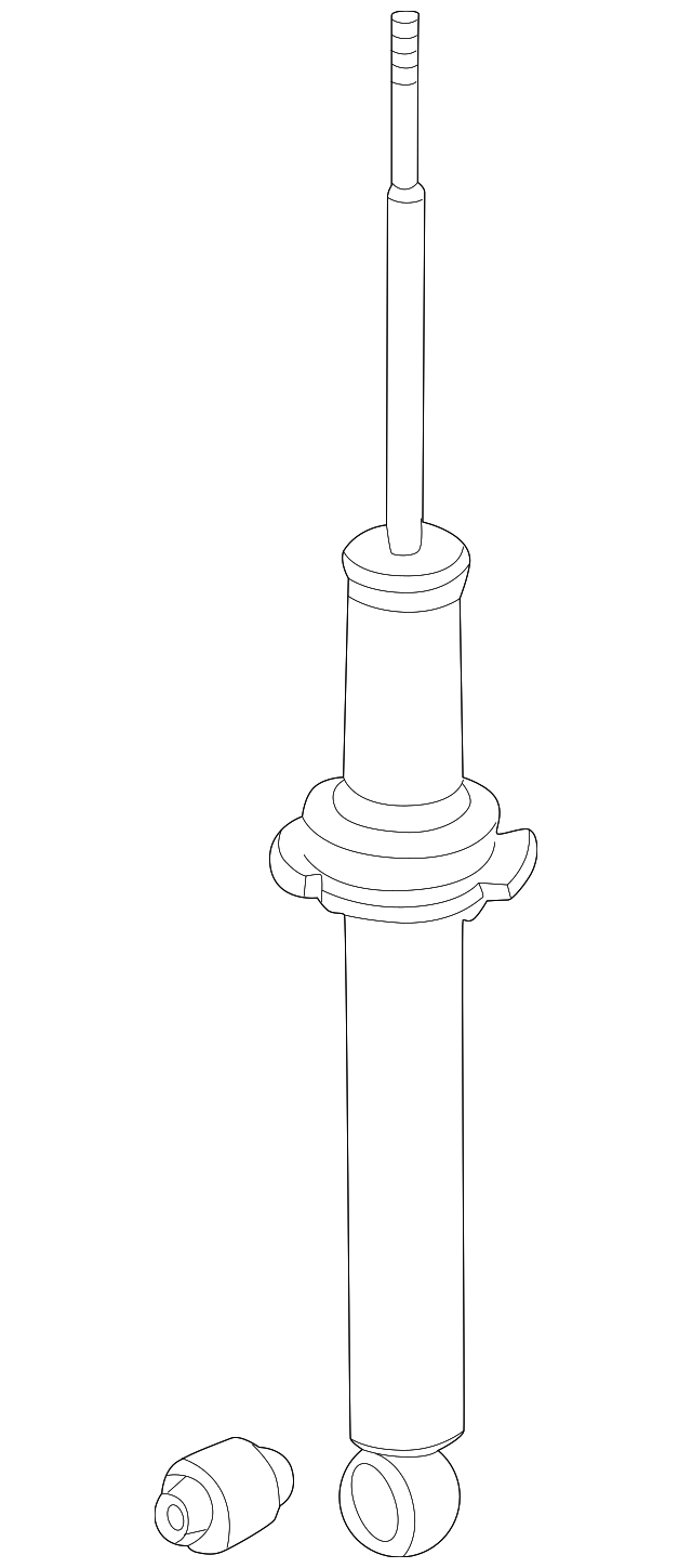 52611-S3M-A01 Деталь SHOCK ABSORBER UNIT, RR.