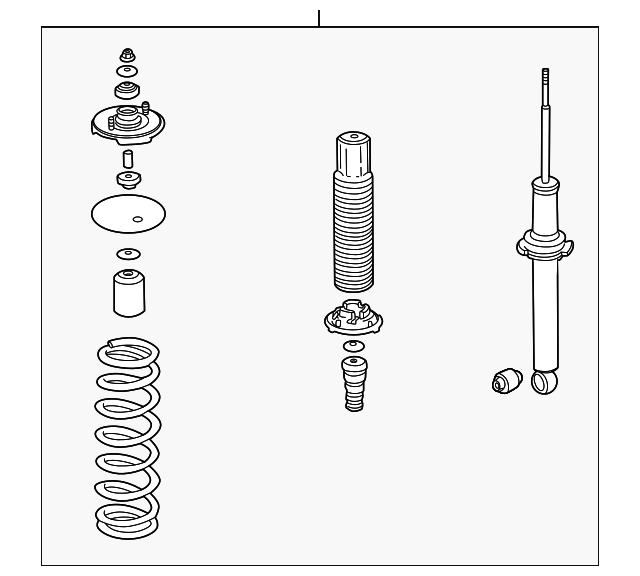 52610-S3M-A01 Деталь SHOCK ABSORBER ASSY., RR.