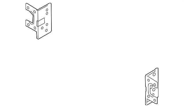 96175-2PAA0 Деталь DISPLAY UNIT BRACKET, LEFT