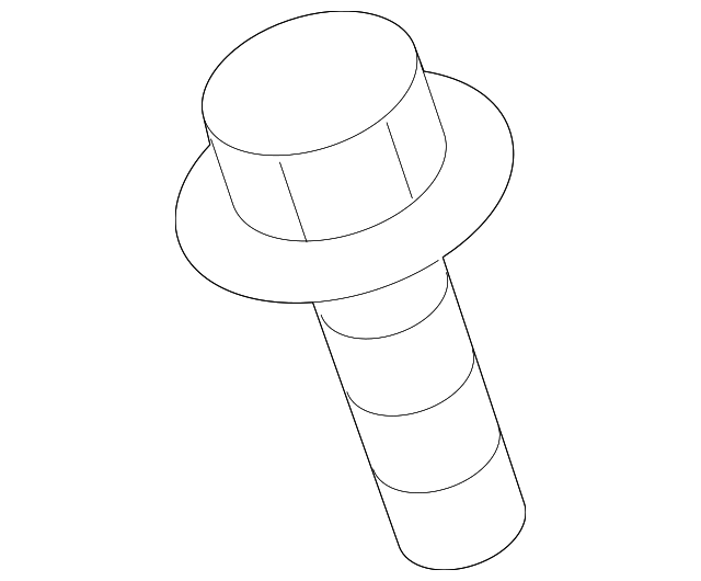 90119-06137 FENDER BOLT, LEFT