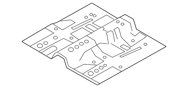 65110-2T000 Деталь FRONT FLOOR PAN