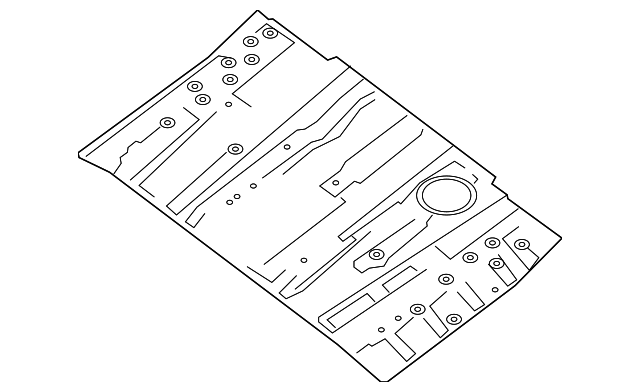 745123JA0A Деталь FLOOR PAN