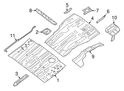 JX35 FLOOR PAN
