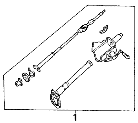 Pickup STEERING COLUMN ASSEMBLY