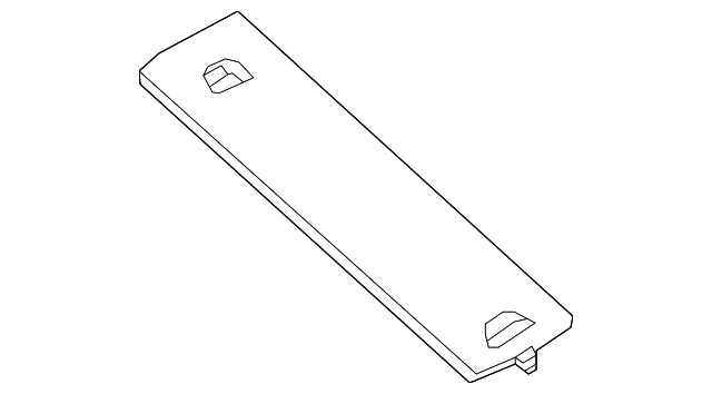 27955-1PB0A Деталь AIR OUTLET DUCT, LEFT