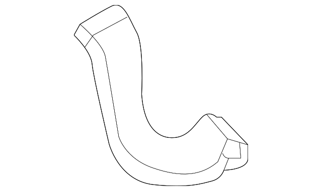 27830-1PB0A Деталь HEATER DUCT, RIGHT