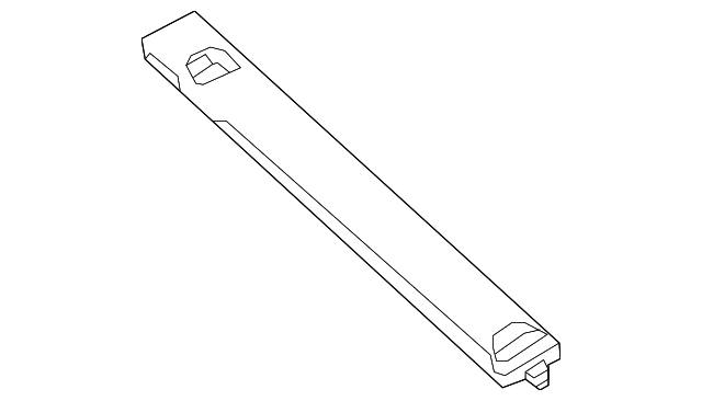 27954-1PB0A Деталь AIR OUTLET DUCT, RIGHT