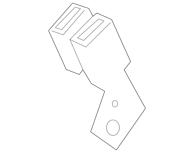 89830-A5000-RY Деталь BUCKLE, LEFT