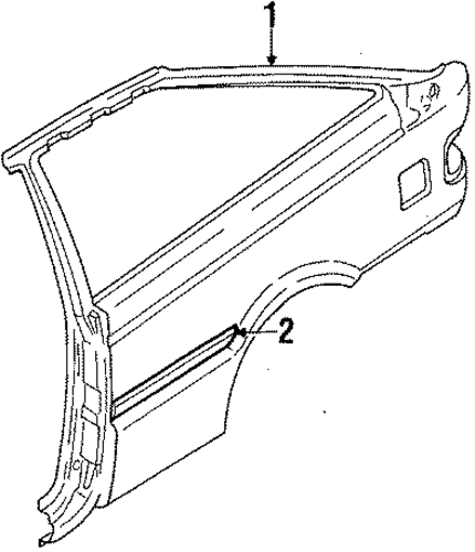 Impulse QUARTER PANEL & COMPONENTS