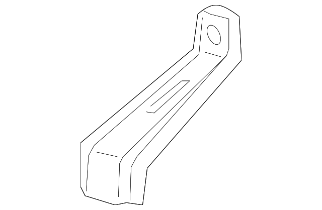 53815-02010 Деталь FRONT PANEL REINF PLATE, RIGHT