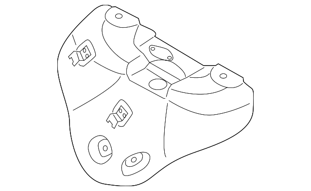 28525-2G110 Деталь UPPER SHIELD