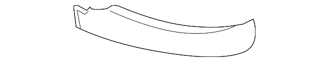 20896060 LOWER DEFLECTOR, RIGHT