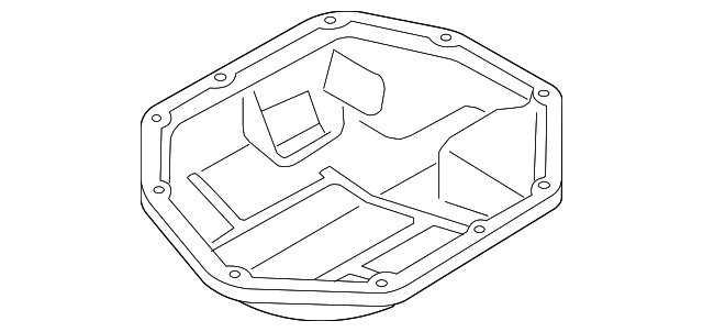19316034 Деталь LOWER OIL PAN