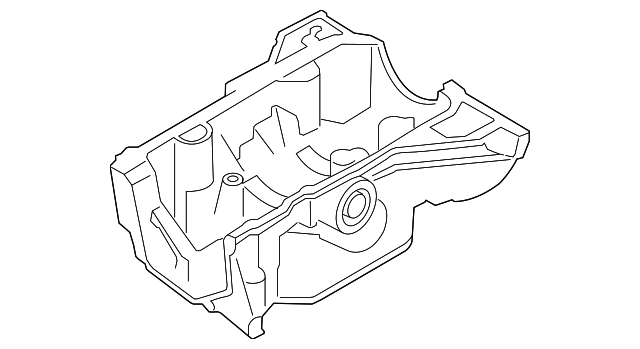 19316033 Деталь UPPER OIL PAN