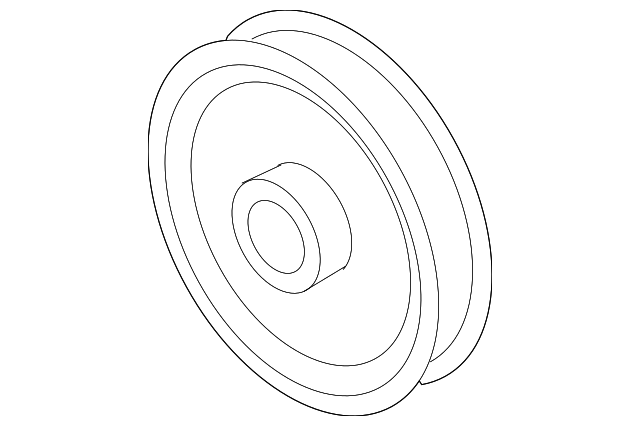 19316093 Деталь CRNKSHFT PULLEY