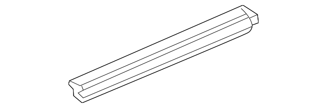172-670-02-38 Деталь BELT MOLDING, RIGHT