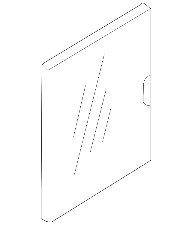 79700-8B411 Деталь SLIDING GLASS