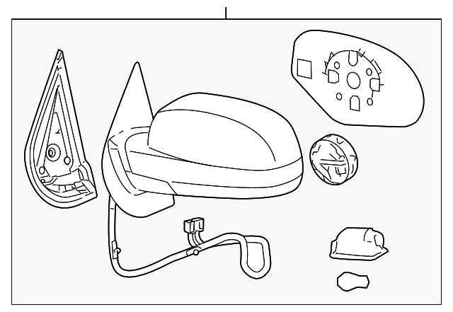 20756905 MIRROR ASSY, RIGHT
