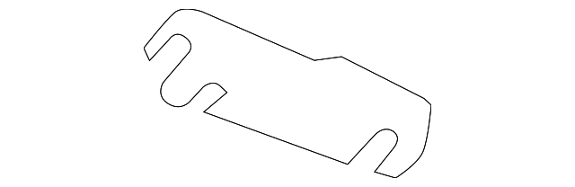 1Y0-871-107 Деталь LATCH UPPER PLATE, LEFT