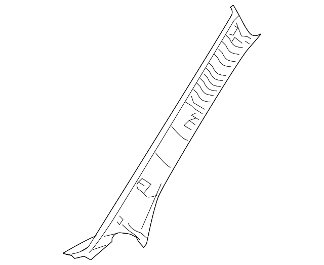 BP4L-68-160G-30 Деталь WNDSHLD PLR TRIM, RIGHT