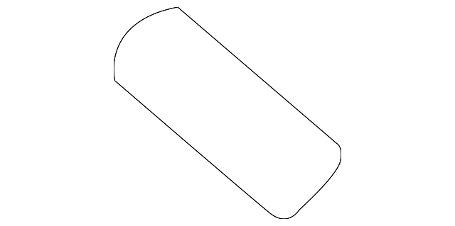MB814689 QUARTER GLASS FASTENER, RIGHT