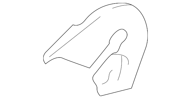 71875-35030-E0 Деталь RECLINE COVER, RIGHT