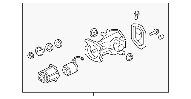 9E51-4000-AA DIFRNTAL ASSY