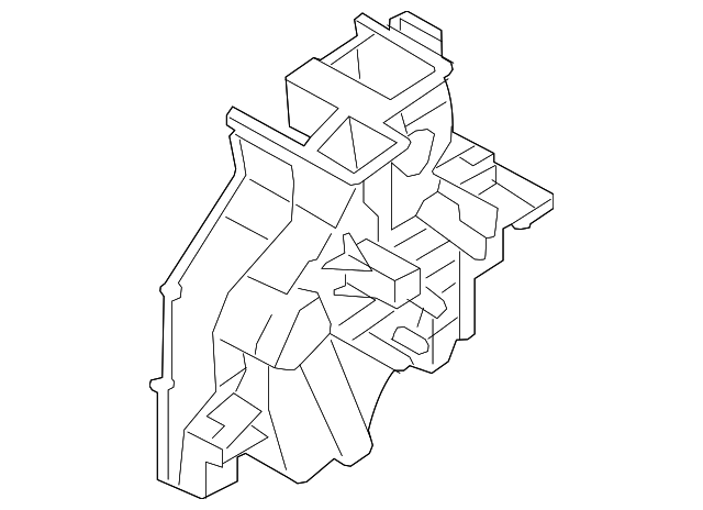 97135-1U001 Деталь HEATER CASE, RIGHT
