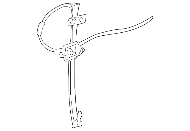 68059647AA Деталь REGULATOR, LEFT