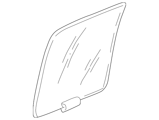 68059652AA Деталь MOVEABLE GLASS, RIGHT