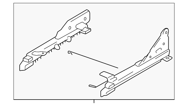 88521-25020 Деталь SEAT TRACK