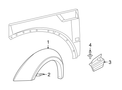 Nitro EXTERIOR TRIM - FENDER