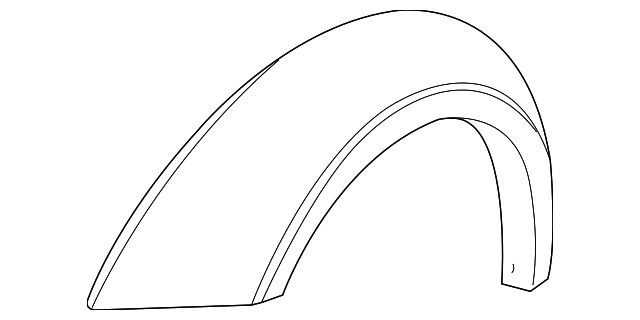 5KH34CD7AC Деталь WHEEL FLARE, RIGHT