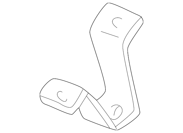 562310W001 Деталь STABILIZER BAR MOUNT BRACKET, RIGHT