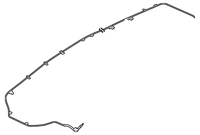 8723A257 Деталь ANTENNA CABLE
