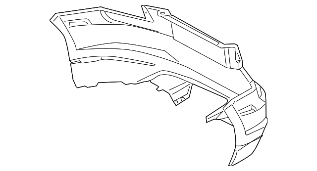 5159187AA Деталь BUMPER COVER