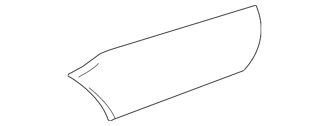 1RQ07P01AA Деталь REAR MOLDING, LEFT