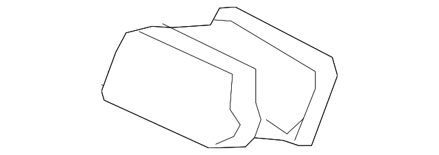 687521ME0A Деталь CENTER GRILLE, RIGHT